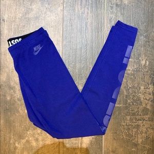 Nike Electric Blue Leggings